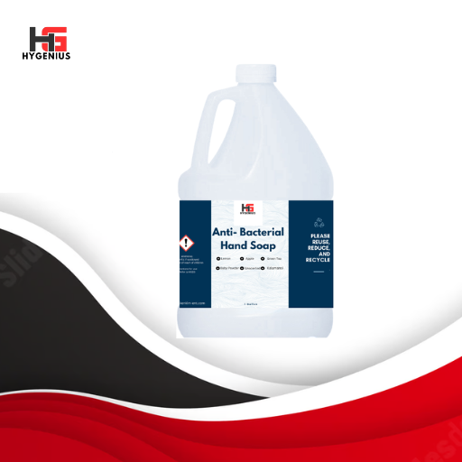 Hand Soap (1 Gal | Anti-bacterial | Scent: Lemon, Green Tea, Baby Powder, Customized Scent)