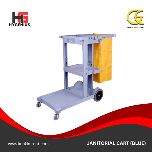 JANITORIAL CART (BLUE)