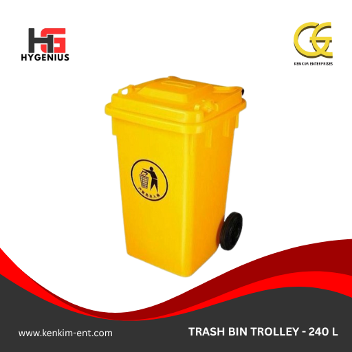 TRASH BIN TROLLEY - 240 L