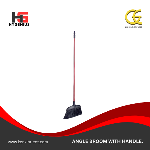 Angle Broom with Handle
