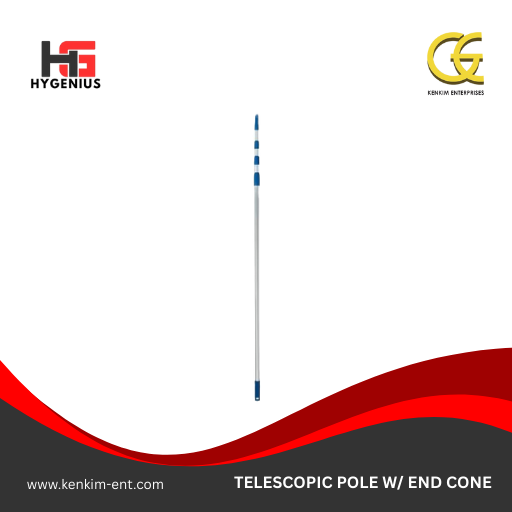 TELESCOPIC POLE With END CONE