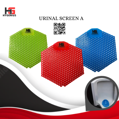 Urinal Screen A (EVA Material | Scent: Blue Spring, Lemon and Cherry)